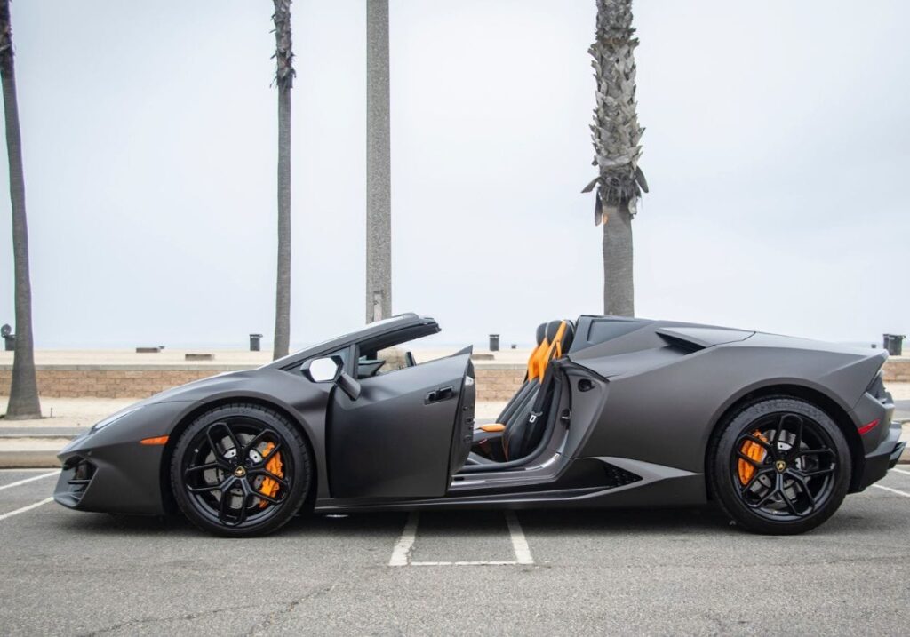 Lamborghini Huracan Spider | Pristine Exotics Cars Rentals