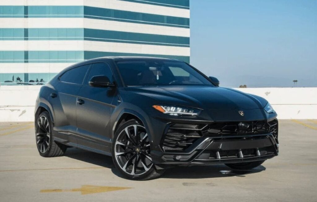 Matte Black Lamborghini Urus | Pristine Exotics Cars Rentals