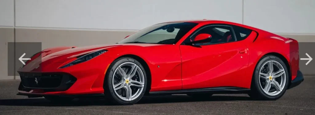 Ferrari 812 Superfast 2019 | Pristine Exotics Cars Rentals